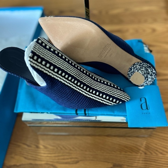 Anatolina Embroidered Mule 39.5 - Picture 2 of 7